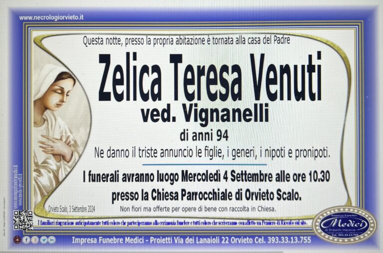 Zelica Teresa Venuti