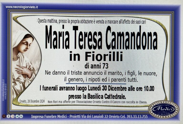 Maria Teresa Camandona